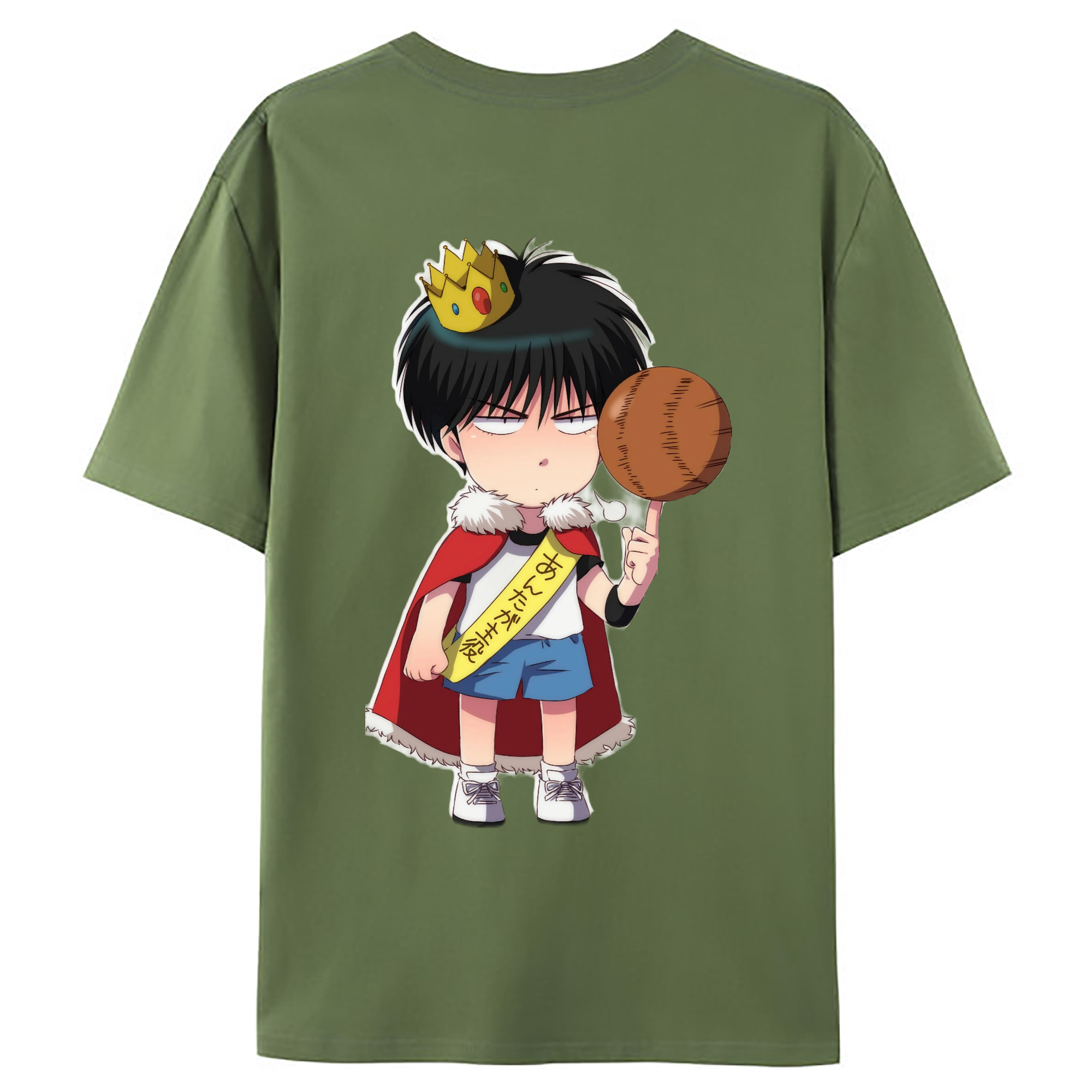 （画像用） SLAM DUNK／スラムダンク 綿100％ メンズ半袖Tシャツ（バックプリント） 通気性